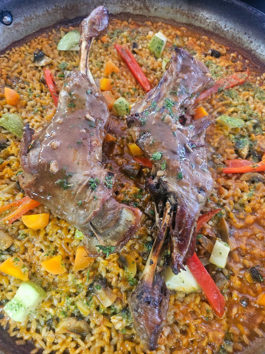 Paella de paletilla asada - Sugerencia del chef, Restaurante Arguineguín
